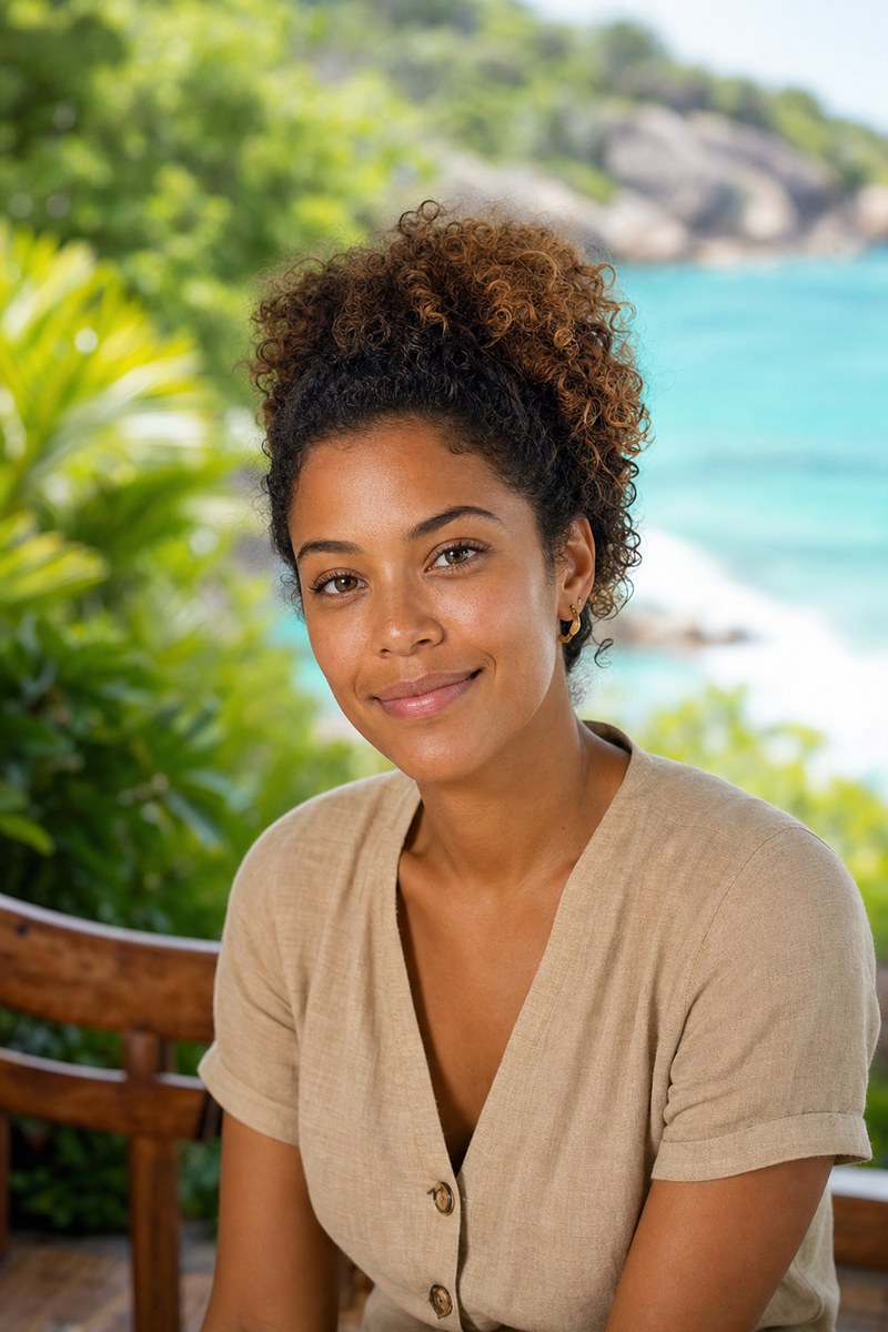 Portrait d’Inès Morel, observation de la faune marine