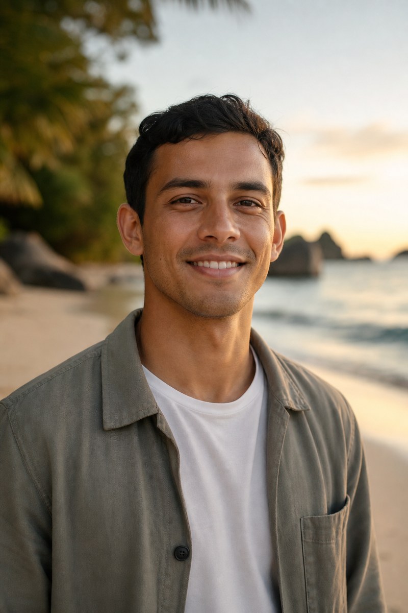 Portrait de Noah Antoine, îles et itinéraires aux Seychelles