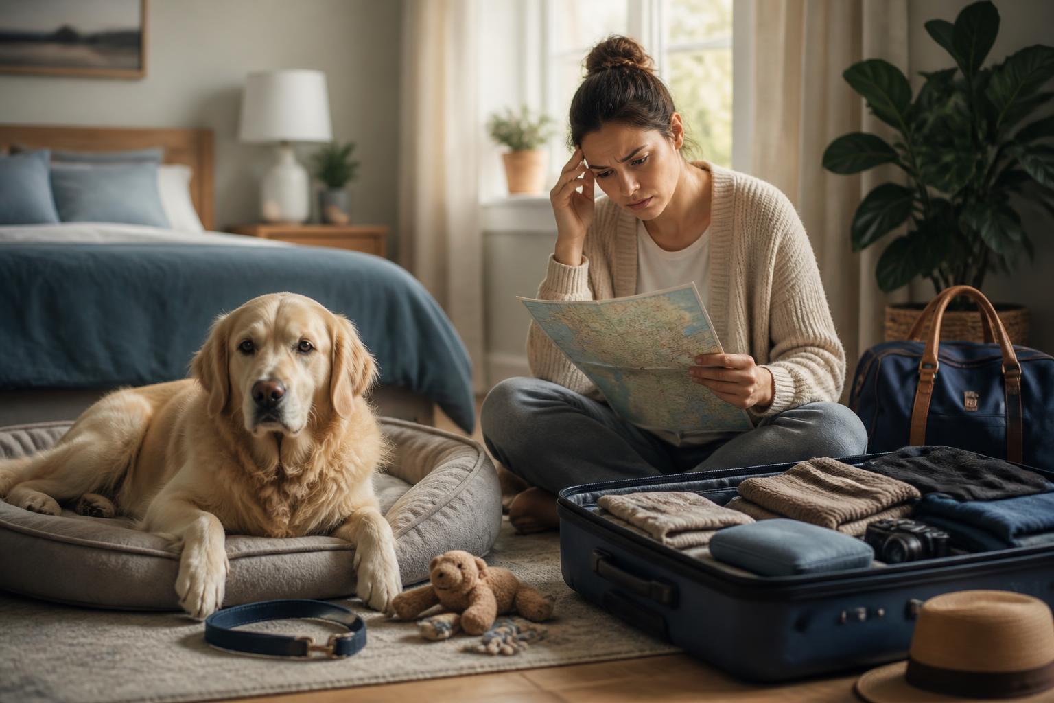Vacances avec un chien : repérer le stress, garder la routine et choisir la bonne garde