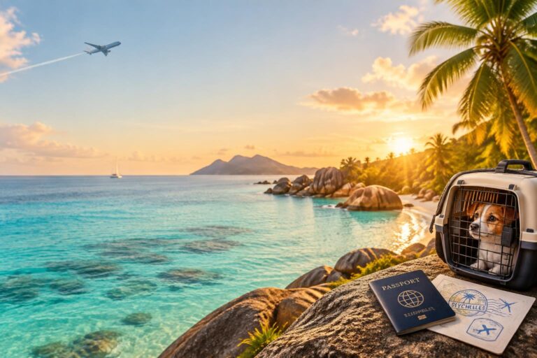 Voyager aux Seychelles avec un chien ou un chat : formalités
