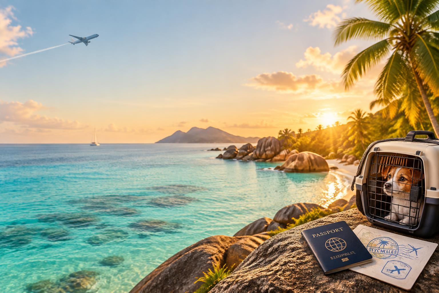 Voyager aux Seychelles avec son animal de compagnie : formalités, vol et quarantaine à éviter