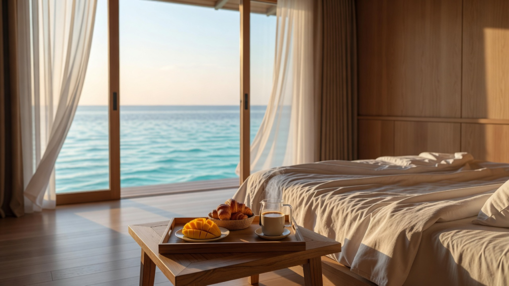 Transfert en bateau vers une île des Maldives, poste souvent oublié du budget voyage