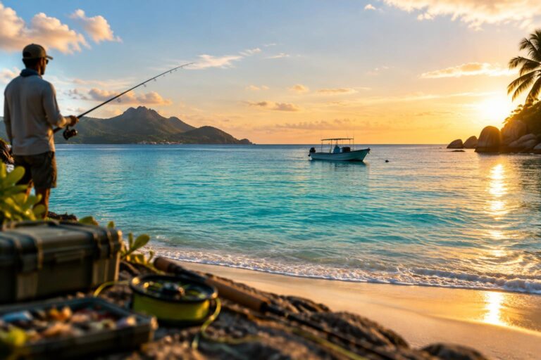 Première sortie de pêche aux Seychelles : bord ou charter