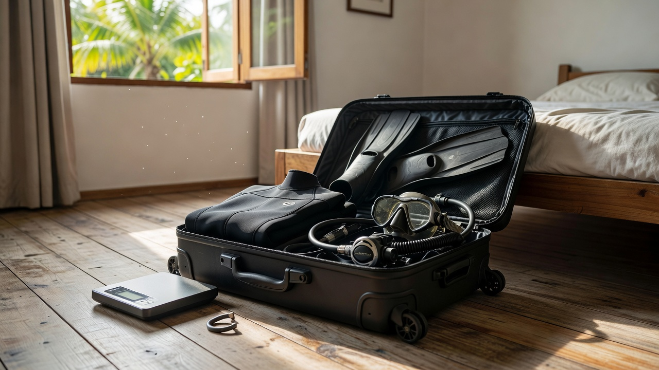 Préparer sa valise de plongée aux Seychelles : matériel, poids et erreurs à éviter